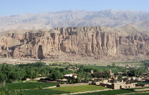 Photo of Bamiyan Buddhas